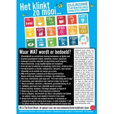 Het klinkt zo mooi - SDG doelen  - Sustainable Development Goals - 5 stuks